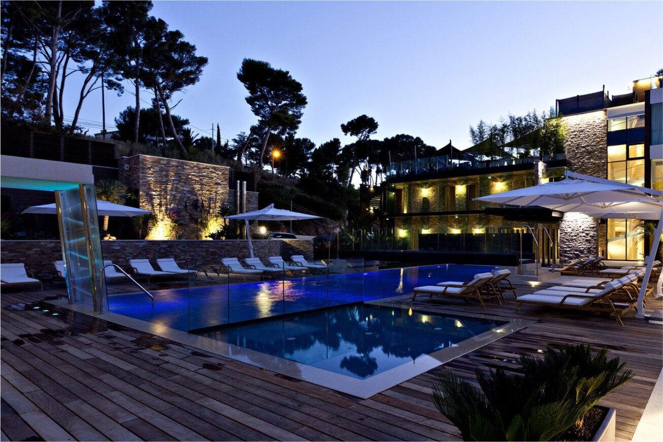 Hostellerie La Farandole Sanary-sur-Mer Eksteriør billede